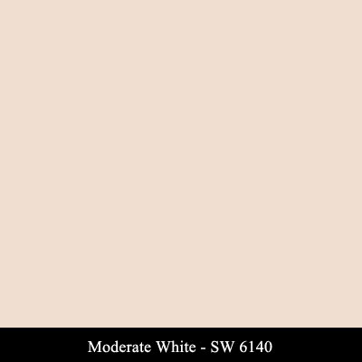 Faux-[Sherwin Williams Paint] SW 6140 Moderate White (# 