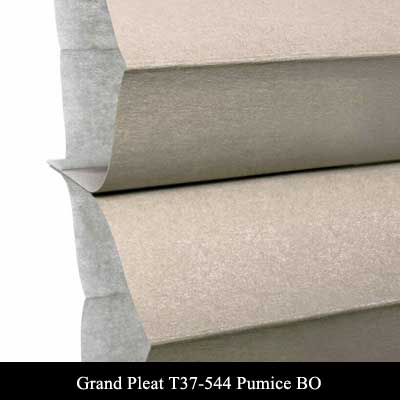 Grand Pleat T37-544 Pumice BO