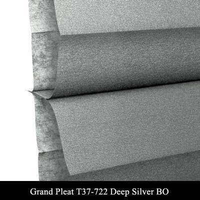 Grand Pleat T37-722 Deep Silver BO