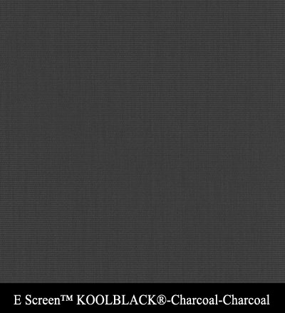 E Screen™ KOOLBLACK®-Charcoal-Charcoal