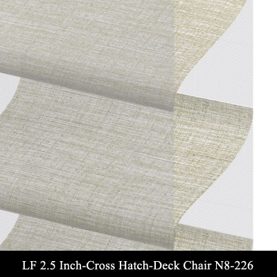LF 2.5 Inch-Cross Hatch-Deck Chair N8-226