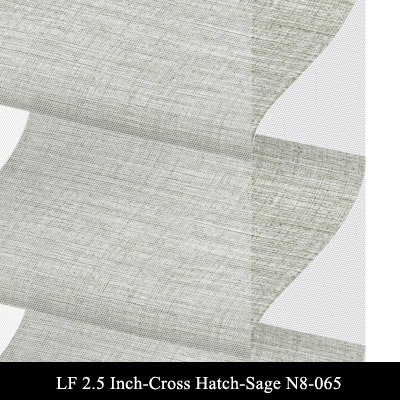 LF 2.5 Inch-Cross Hatch-Sage N8-065