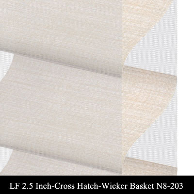 LF 2.5 Inch-Cross Hatch-Wicker Basket N8-203