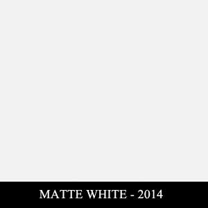 MATTE WHITE - 2014
