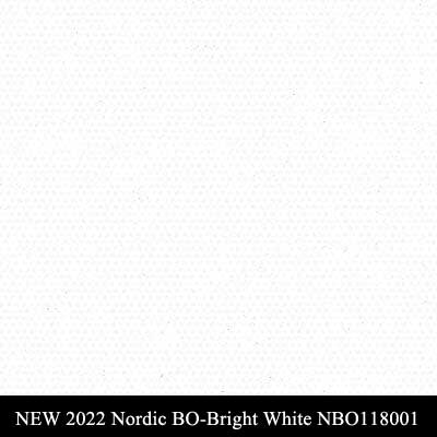 NEW 2022 Nordic BO-Bright White NBO118001