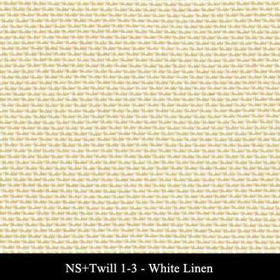 NS+Twill 1-3 - White Linen