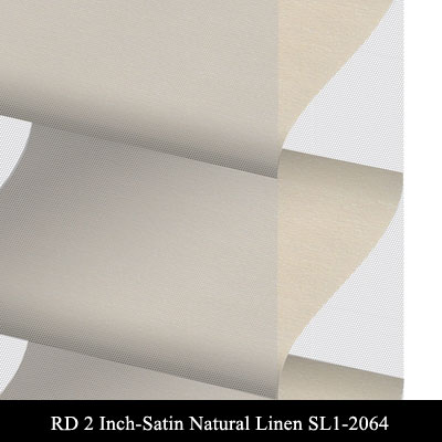 RD 2 Inch-Satin Natural Linen SL1-2064