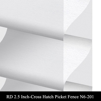 RD 2.5 Inch-Cross Hatch Picket Fence N6-201