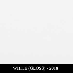 WHITE (GLOSS) - 2018
