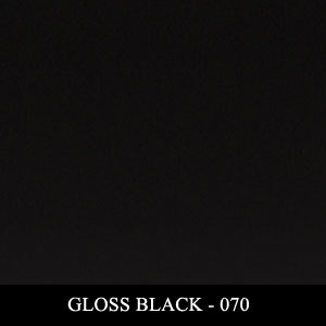 1 Inch - GLOSS BLACK - 070